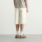 AMI Paris Men's Light Denim Short in White