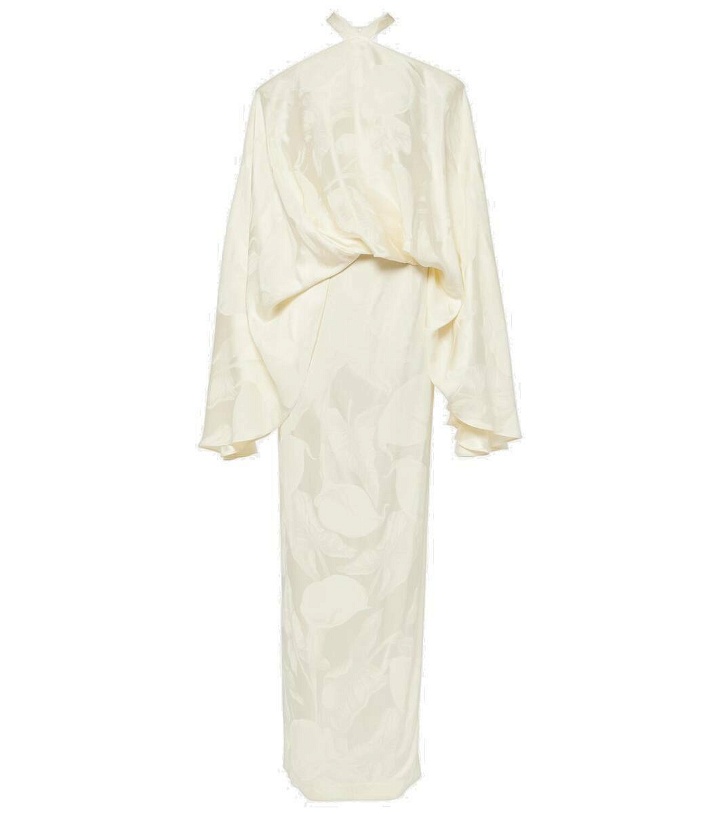 Photo: Taller Marmo Bridal Cyclades Callass jacquard gown