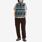 thisisneverthat Men's x Gramicci Reversible Fleece Vest in Multi