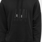 AMI Men's Paris Popover Hoody in Black