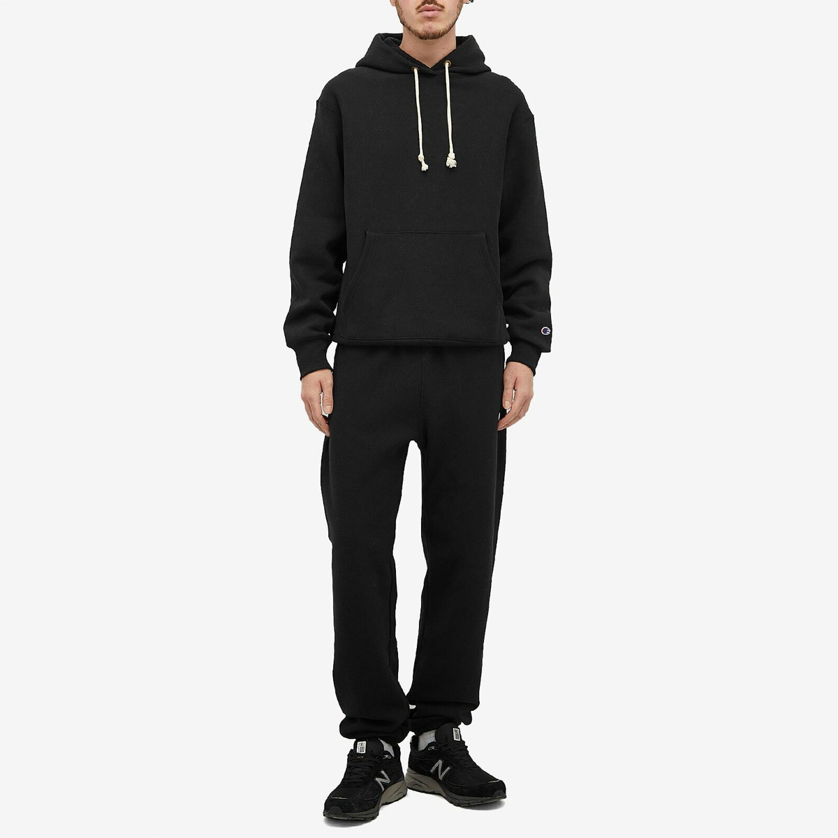 Champion Men's Classic Cuffed Sweat Pants in Black