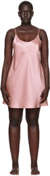 La Perla Pink Silk Mini Dress