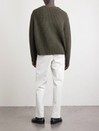 Nili Lotan - Alessio Straight-Leg Stretch Cotton-Blend Twill Trousers - White