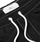 Mr P. - Mid-Length Swim Shorts - Black