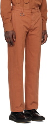 Études Red Bumper Trousers