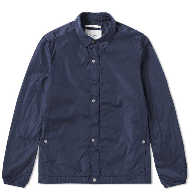 Photo: Norse Projects Svend Garment Dye Nylon Jacket Blue