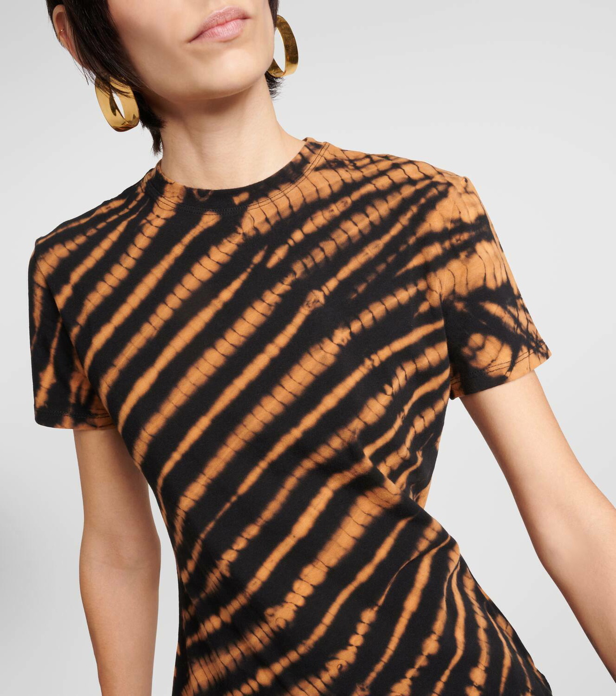 Proenza Schouler Finley tie-dye cotton-blend T-shirt