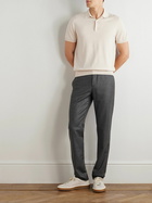 Loro Piana - Leisure City Slim-Fit Virgin Wool and Cashmere-Blend Trousers - Gray