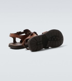 Sabah Porto leather fisherman sandals