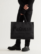 ALEXANDER MCQUEEN - Logo-Print Canvas Tote Bag