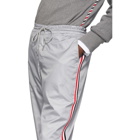 Thom Browne Grey Stripe Ripstop Track Pants