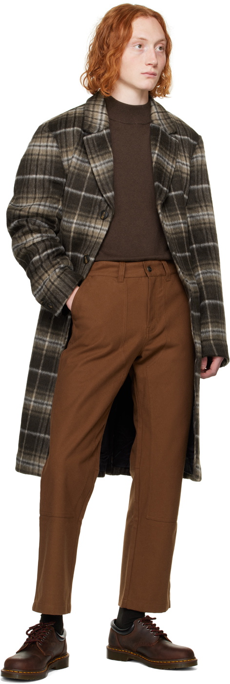 Saturdays NYC Brown Morgan Coat