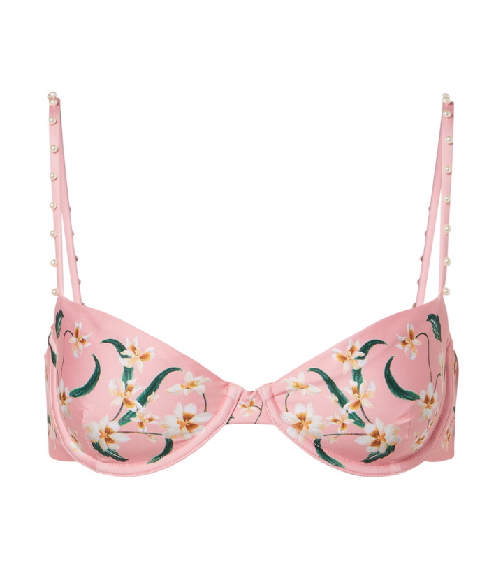 Photo: Agua by Agua Bendita Magdalena floral bikini top