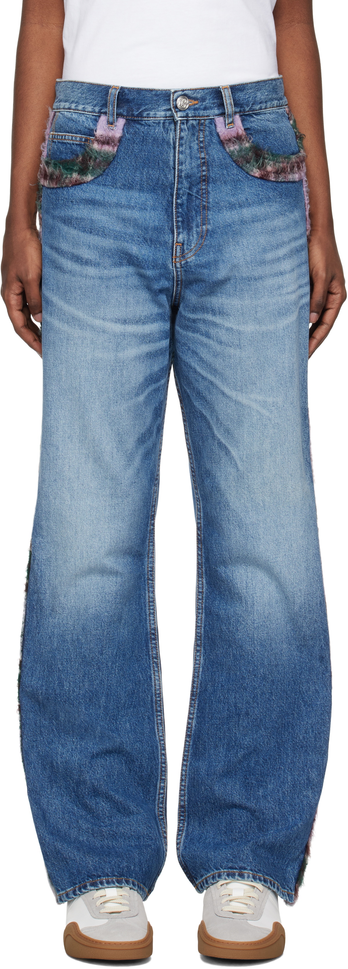 パンツ BLUEMARBLE MOTO DENIM PANTS size 30 BLUEMARBLE MOTO DENIM PANTS size 30