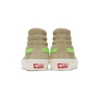 Vans Green Suede OG 138 LX High-Top Sneakers