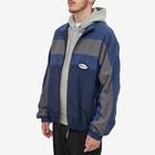 Neighborhood Men's Track Panelled Jacket in Navy