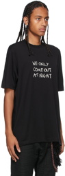 Song for the Mute Black 'We Only Come Out At Night' T-Shirt