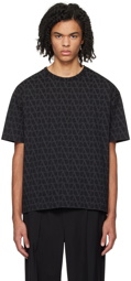 Valentino Black Toile Iconographe T-Shirt