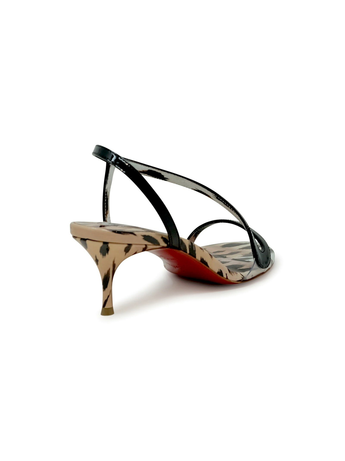 Christian Louboutin Rose Patent Rosalie 55 Sandals Christian