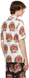 Endless Joy White Tigre Short Sleeve Shirt