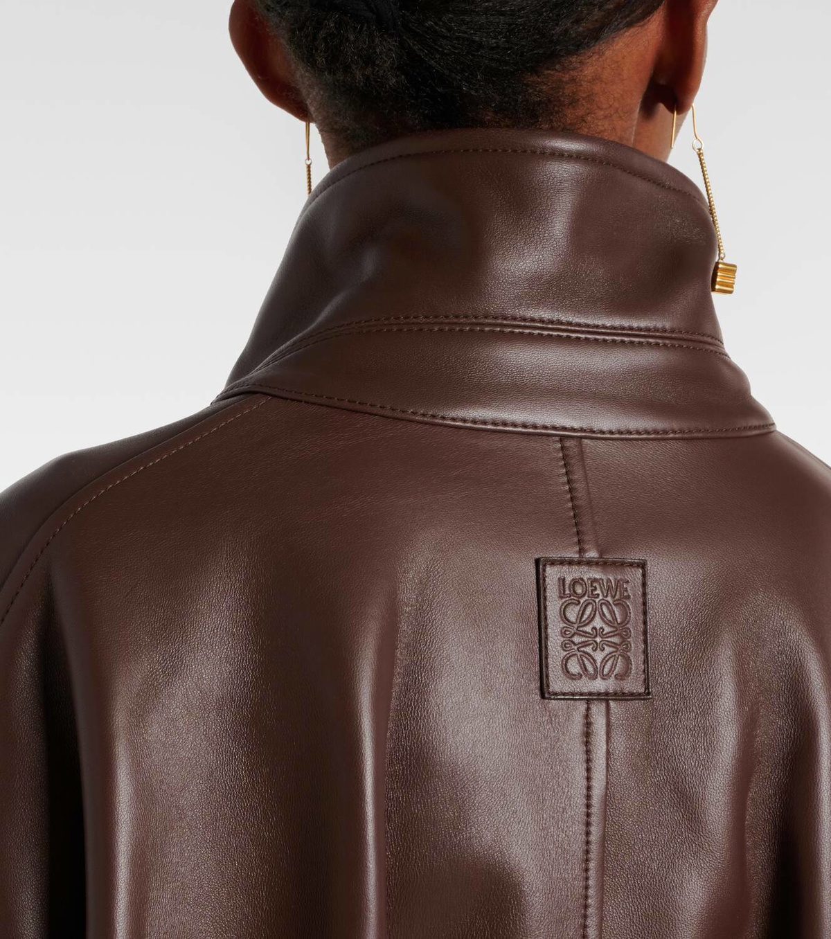 Loewe Balloon leather jacket Loewe Loewe Balloon leather jacket Loewe