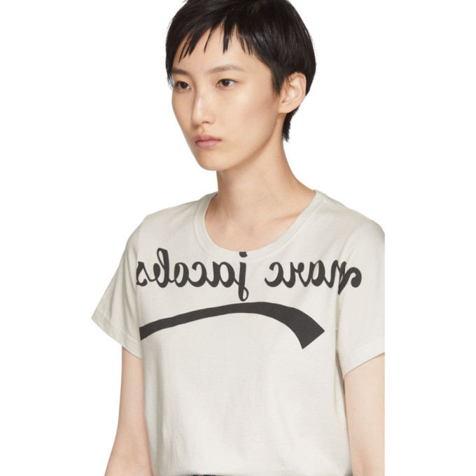 楽天 送料無料にならない Off-White Jacobs Marc Reverse Jacobs Marc T-Shirt Logo Tシャツ(半袖/袖なし)