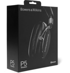 Kingsman - Bowers & Wilkins P5W Leather-Covered Wireless Headphones - Black