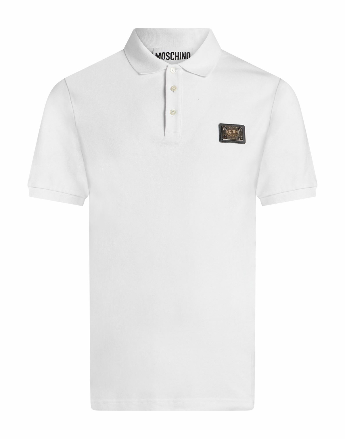 Moschino Mens Polo shirt in White