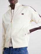 Wales Bonner - Tide Logo-Embroidered Knitted Jacket - White