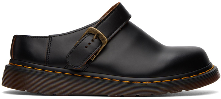 Photo: Dr. Martens Black Isham Slingback Mules