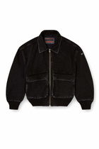 Diesel Jacket in denim - Denim Jackets - Unisex - Black