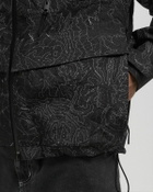 WOOLRICH 3 LAYER SEAM SEALED MAP JACKET Black Mens Windbreaker