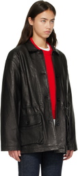 Nothing Written Black Arden Leather Jacket