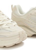 Represent Storm Panelled Mesh Trainers Off White