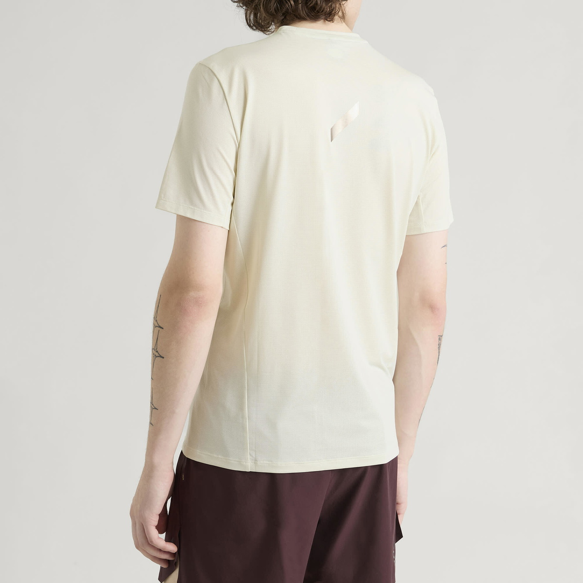 SOAR Men's Eco Tech T-Shirt in Cream
