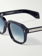 Jacques Marie Mage - Union D-Frame Acetate and Silver-Tone Sunglasses