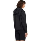 The North Face Black Voyage Rain 3L Hooded Rain Jacket