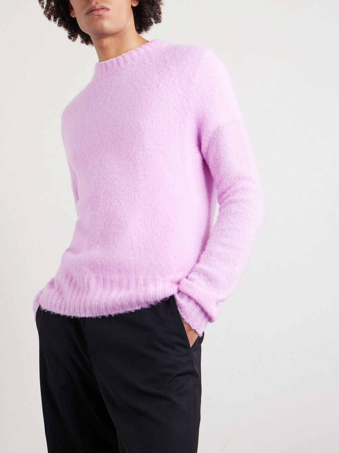 TOM FORD - Brushed Cashmere Sweater - Pink