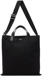 Jil Sander Black Printed Tote