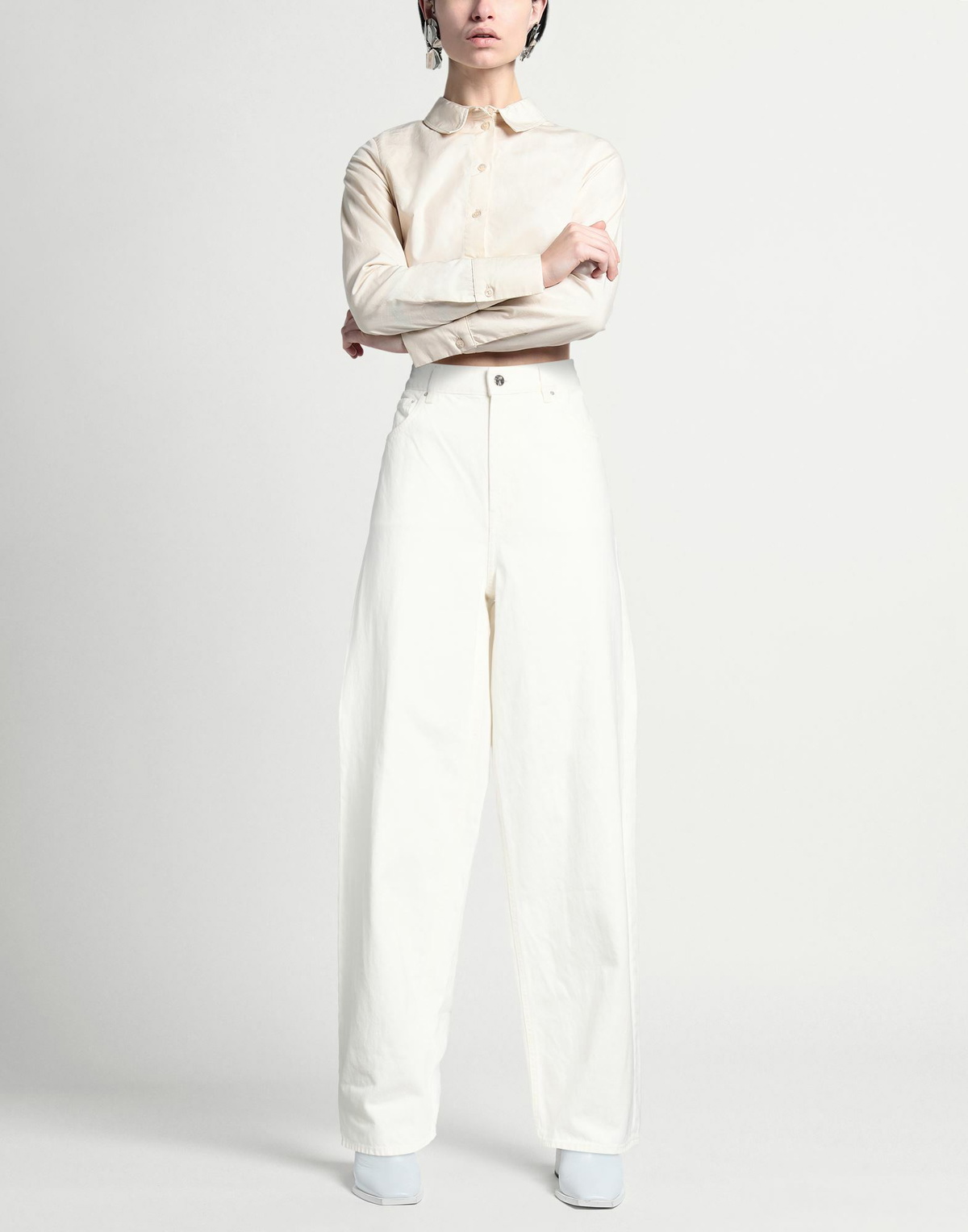 Toteme Womens Jeans in White
