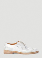 Maison Margiela - Distressed Oxford Shoes in White