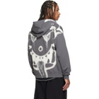 Y-3 Gray Chito Edition Graphic Zipper Hoodie