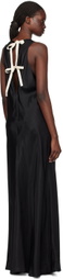 Renaissance Renaissance Black Barb Maxi Dress