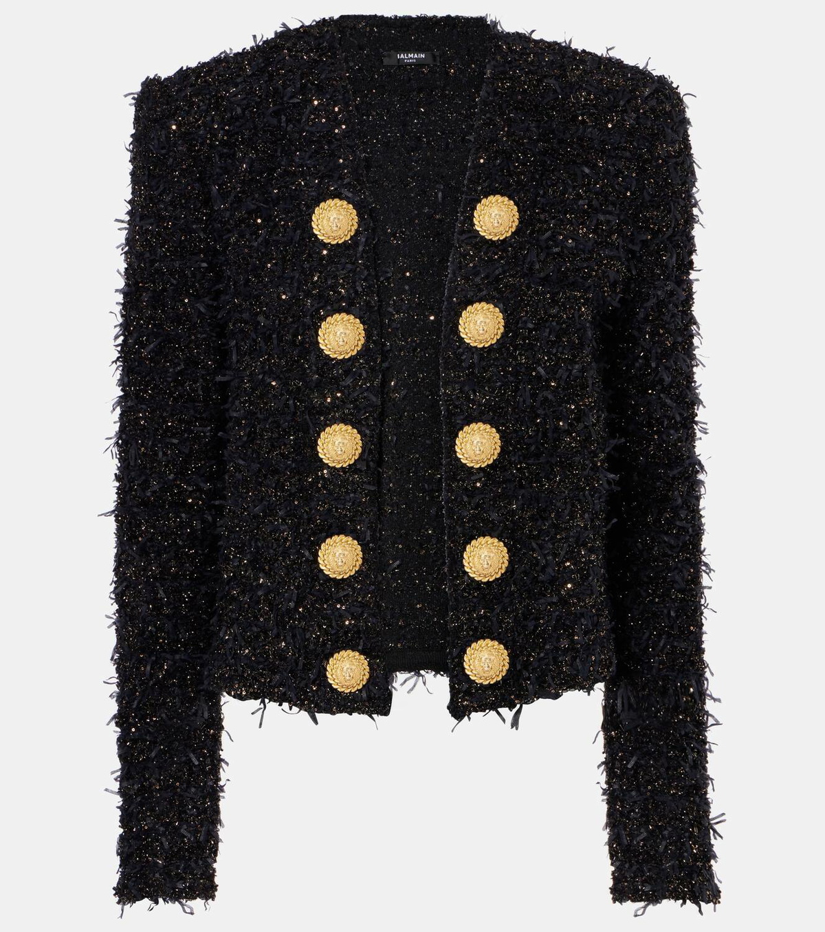 Balmain Lamé tweed jacket Balmain