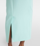 Safiyaa Jodi crêpe midi dress
