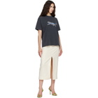 ANINE BING Black Cade T-shirt