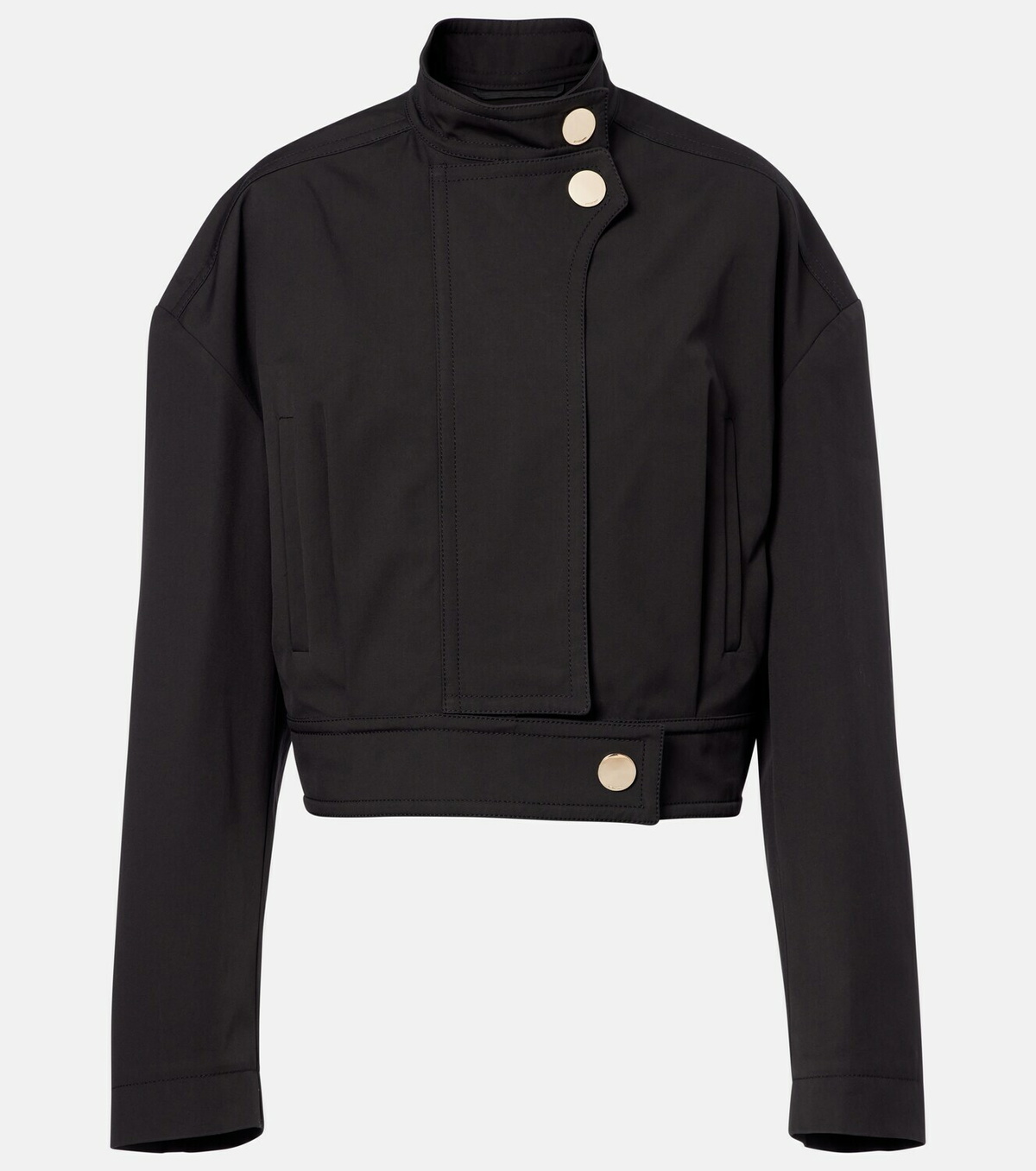 Sportmax Riviera oversized cotton bomber jacket