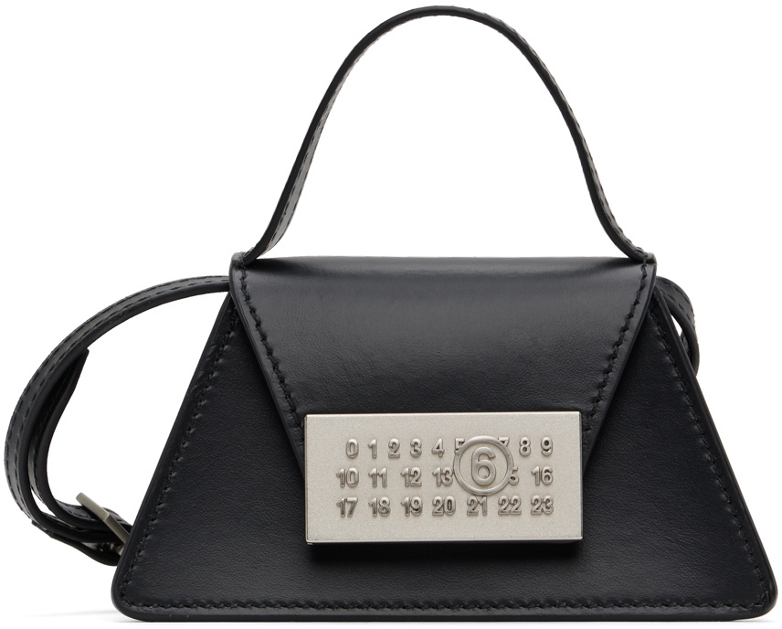 MM6 Maison Margiela Black Numeric Mini Bag MM6 Maison Margiela