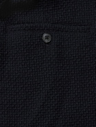 Sunspel - Waffle-Knit Wool-Blend Blazer - Blue