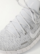 Nike Running - Free Run 5.0 Flyknit Running Sneakers - White
